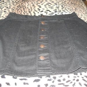 FADED GLORY    Mini Shirt  Black